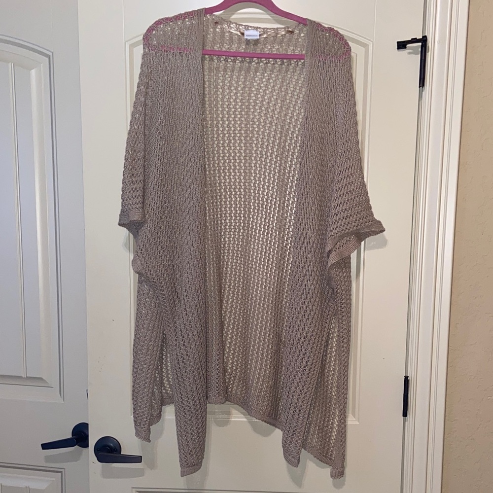 Sonoma Open Knit Women's Sweater - Beige